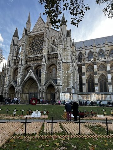 London architecture near Westminster Abbey