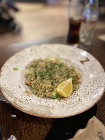 Risotto plate in Manchester