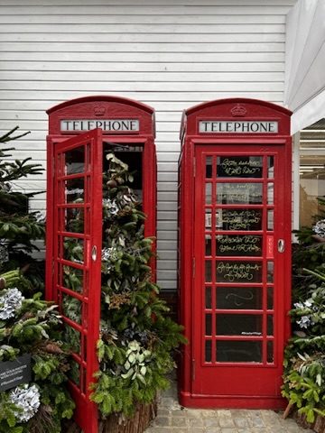 Red phone boxes in Bicester